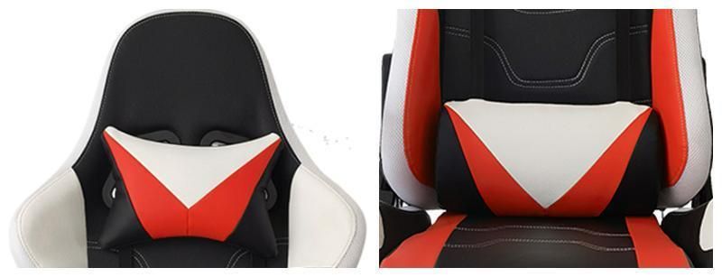 Silla Gamer RGB Light Large LED Gaming Chair with Wheels
