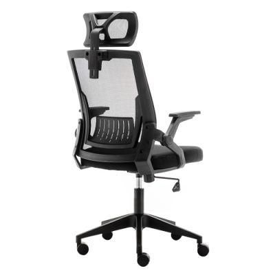 OEM Huashi Factory Design Office Chair 4D Adjustable Armrests High Back Ergonomic Chair