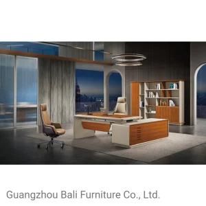 Luxury Wooden Workstation Wholesale Executive Desk Boss Table Office Desk (BL-WN92D2204)