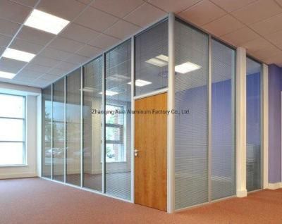 Modern Partion Aluminum Workstation Design for Office Glass Partition