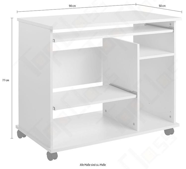 Modern Simple High Quality White Home Learning Computer Desk