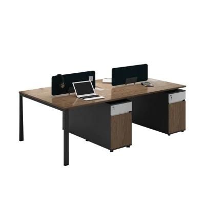 China Modern Office Furniture Melamine Partitions Modular Desk Workstation