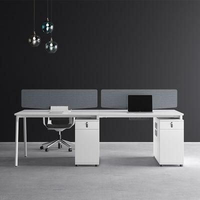 High Quality Modern Office Desk Furniture Four Seat Office Workstation