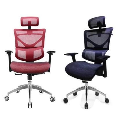 Factory Swivel Full Mesh Ergonomic Executive Office Chair with Adjustable Headrest