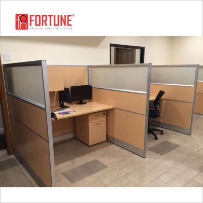 Office Cubicles Office Partition with Cabinet Office Workstation Items
