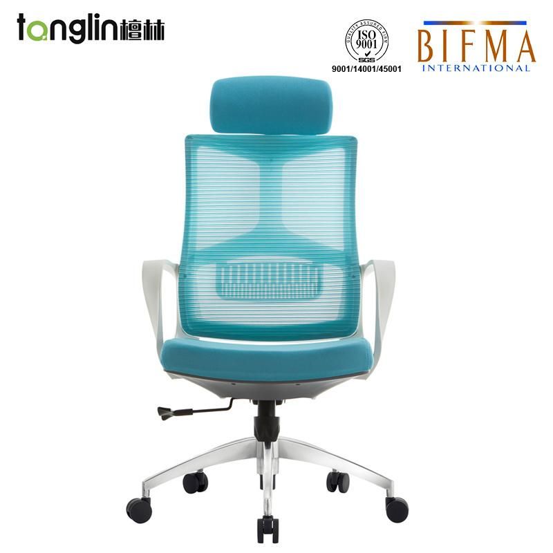 Chinese Modern Swivel Comfortable Sihoo High Back Ergonomic Black Computer PU Adjustable Armrest Executive Mesh Office Chair with BIFMA Certificate