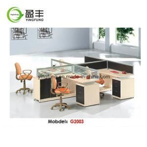 Office Furniture Wooden Modular Computer Desk Yf-G2003