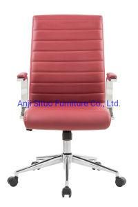 Modern Red High Back Home Office Computer Desk Ergonomic Swivel Chair