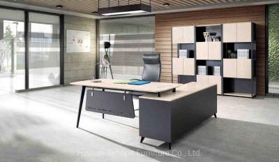 Oak Series Wooden Executive Standing Staff Computer Office Desk