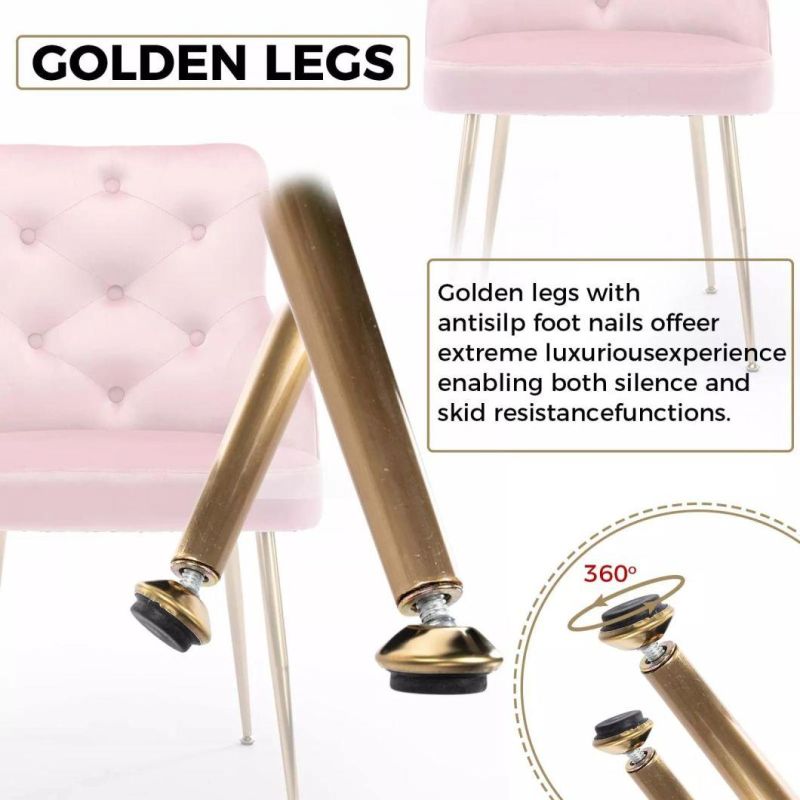 Non-Slip Foot Pad Leisure Chair Metal Feet Lounge Chair