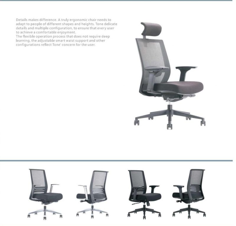 Adjustable Ergonomic Mesh-Back Tilting Home Office Swivel Office Chair