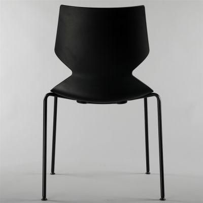 ANSI/BIFMA Standard Nordic Style Stackable Metal Plastic Office Chair