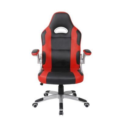 Racing Style High-Back Leather Swivel Chair Racing Seat Office Chair