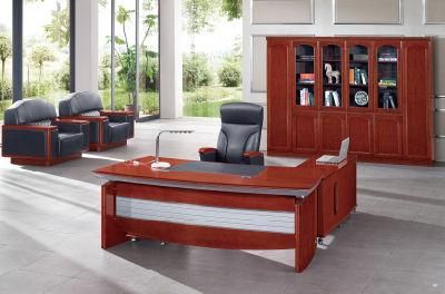 Classic Fancy Look Wooden Boss Desk with Customized Size