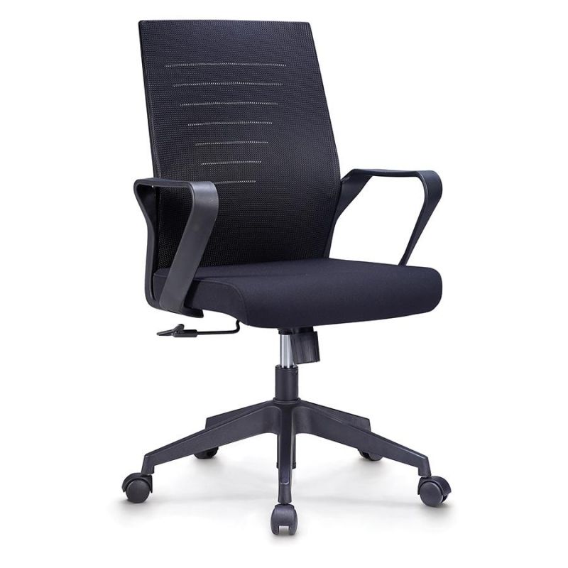 Economical Middle Back Swivel Mesh Stuff Chair Computer Chair