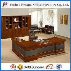 Wooden Panel Office Desk Melamine Executive Office Table