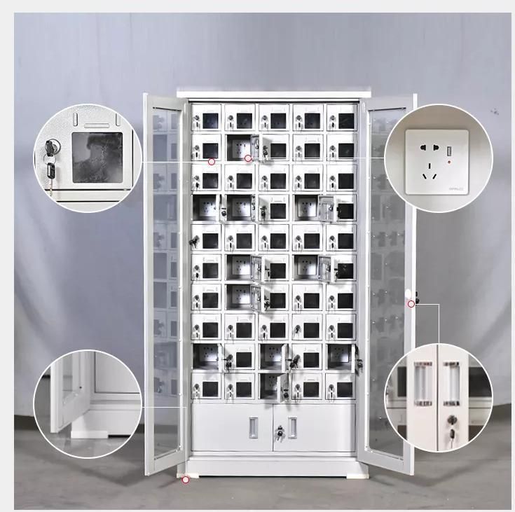 Cellphone Charging Station 48 Door Storage Electronic Charger Lockers