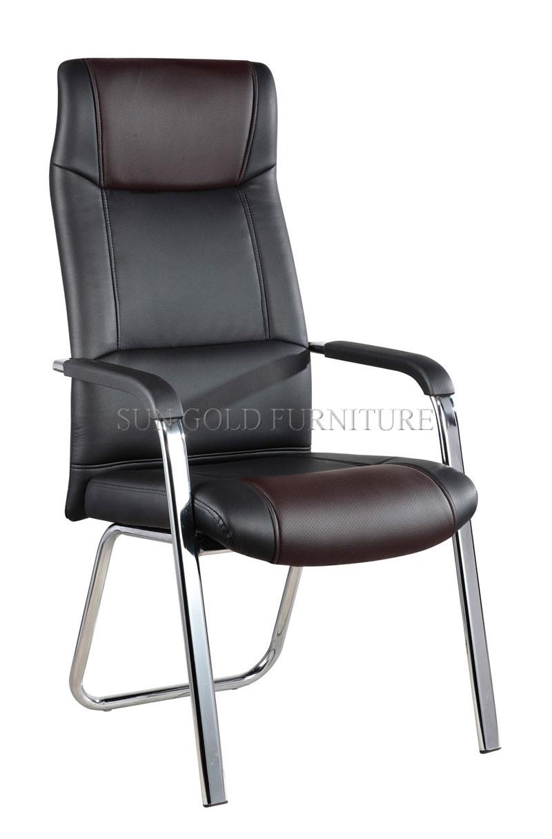 Hotsale PU Leather Reception Visitor Armrest Meeting Chair (SZ-OCA1007)