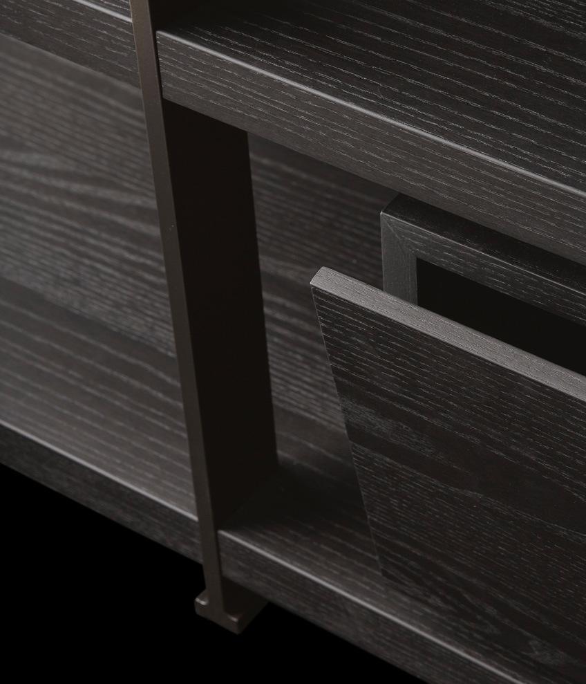 Bristol, Bookcase, Bristol, Sideboards, Latest Italian Design Wooden Bookcase, Living Room Furniture Set in Home and Hotel Furniture Custom-Made