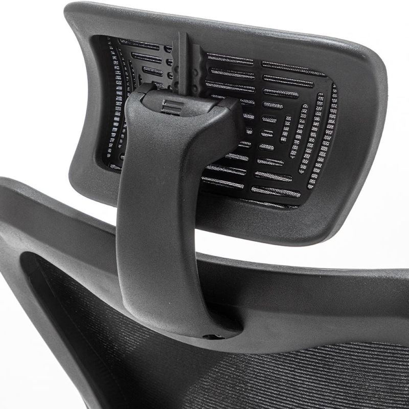 High Back Home Office Chair with Tilt Function, Mesh Back and Seat (Black)