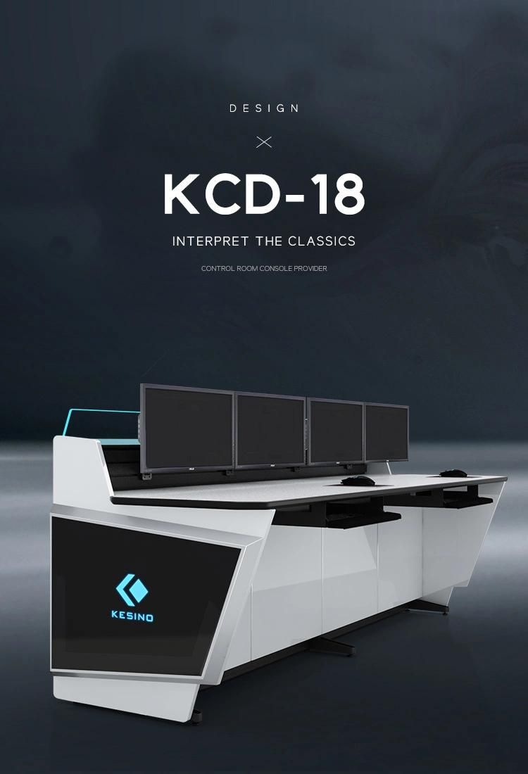 Kesino Manufacturer Hot Selling Smart City Dispatching Console Technical Furniture Control Room Consoles