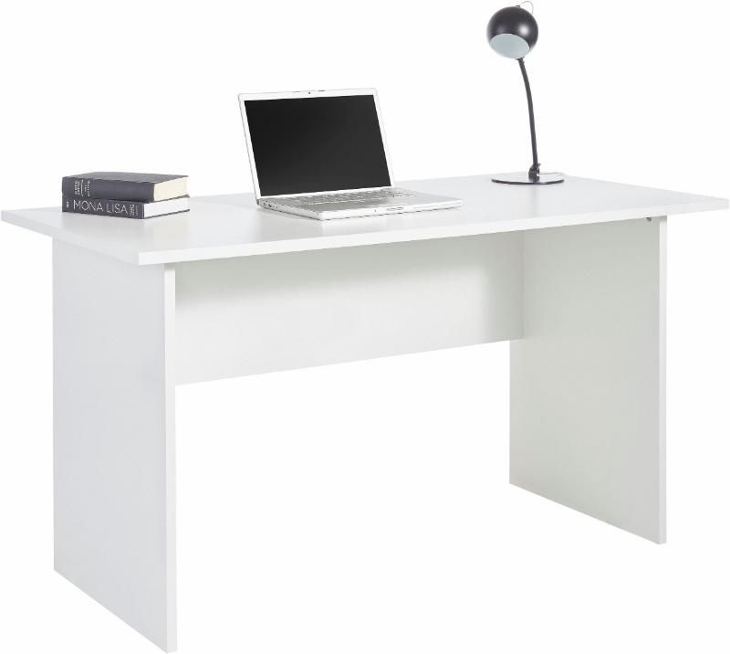 European White Wood Computer Desk/Computer Table for Living Room