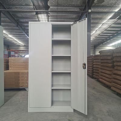Cabinet 2 Door Metal Filing Cabinets with 4 Adjustable Shelves