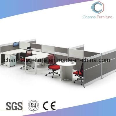 Big Space Manager Table Office Workstation with Meeting Desk