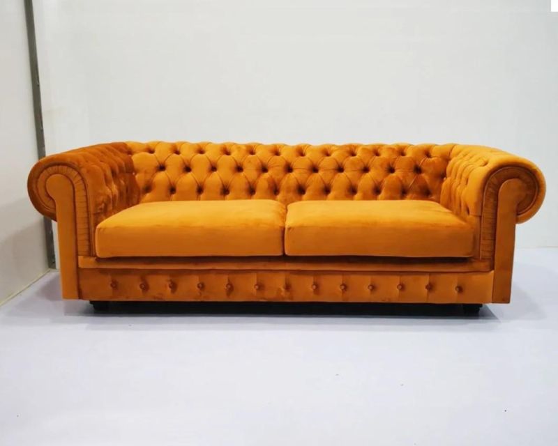 Chesterfield Sir William Fabric Sofa