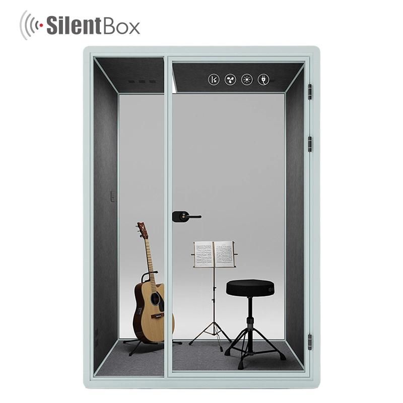 Indoor Prefabricated Office Pods Soundproof Office Meeting Pods Movable Silence Soundproofing Office Pod