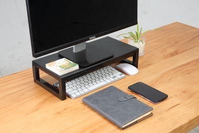 Flexible Three-Level Height Adjustable Desk Holder Computer Screen Monitor Riser Stand Computer Stand