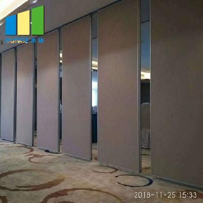 Acoustic Banquet Hall Movable Partition Walls, Fireproof Folding Partitions