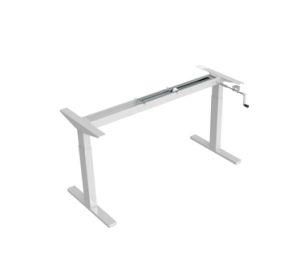 Ht101f Crank Version Rectangular Leg Height Adjustable Desk Frame