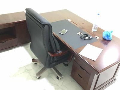 Executive Room Desk Office Furniture L Shaped Wood Verneered Table Office Desk
