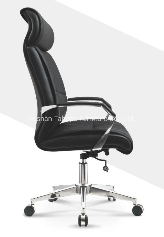 Full Leather Adjustable Office Furniture Ergonomic Executive Chair CEO Manager Use