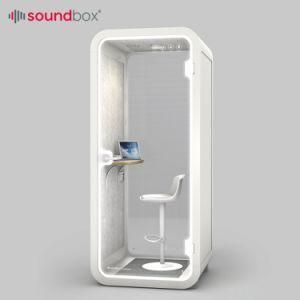 Office Small Phone Booth Soundproof Booth Noise Insulation Portable Easy Install Office Pod