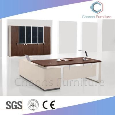 Cheap Price Manager L Shape Computer Table Office Furniture (CAS-MD1820)