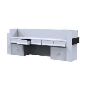 Hot Sale Personal Reception Desk Modern White Reception Desk Segmented Reception Desk