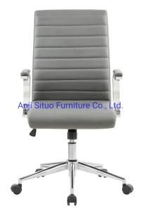 Moder Grey High Back Ergonomic Home Office Computer Desh Swivel Chair