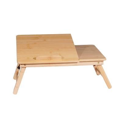 Portable Laptop Desk Bamboo Folding Lab Desk