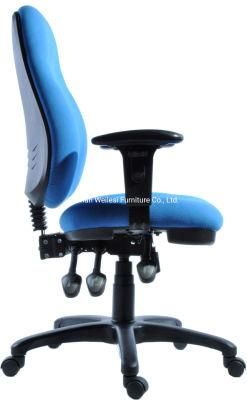 PU Adjustable Armrest 3 Lever Heavy Duty Functional Mechanism Mould Foam Seat and Back Computer Office Chair