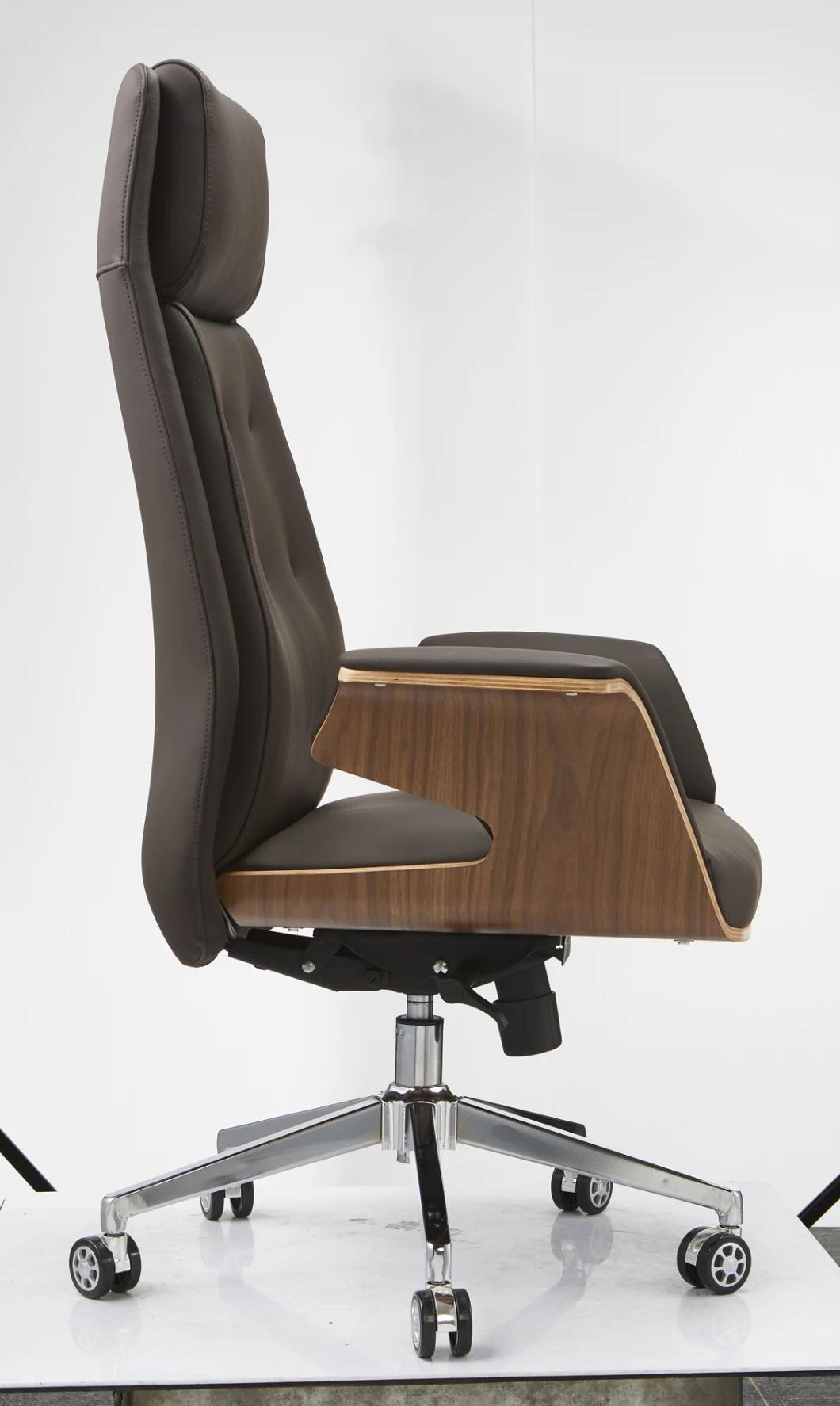 High Quality Comfortable Different Leather Office Chairs--Blue Whale