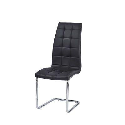 Comfortable High Quality PU Leather Dining Bow Frame Office Chair