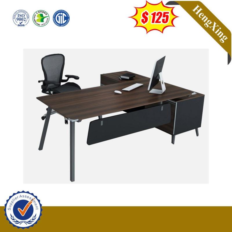 Indian Hot Sell Home Use Dark Grey Color Office Table