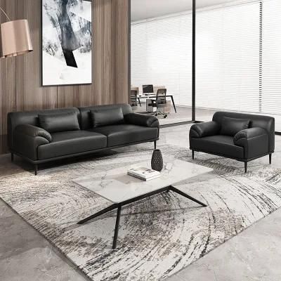 PU Leather Office Executive Meeting Room Sofa Set and Reception Sofa