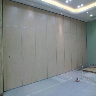 Aluminium Hotel Soundproof Operable Wall Wooden Acoustic Room Partitions