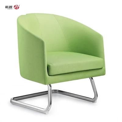 180 Degree Rotatable Base Fabric Sofa for Office Hotel Lobby Coffee Shop