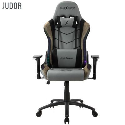 Judor Cheap LED Gaming Chair Swivel Racing Chair RGB Lighting Gaming Chair