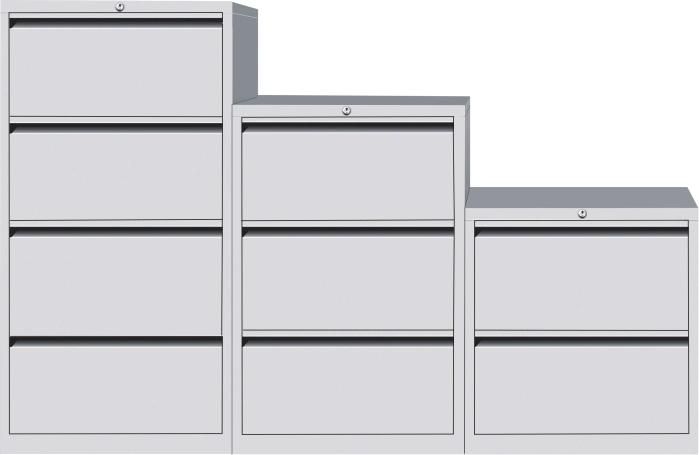 Metal Office Storage Furniture Steel Lateral 4 Drawer Filing Cabinet