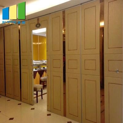 Commercial Furniture Soundproof Room Divider Sliding Folding Acoustic Partition Wall